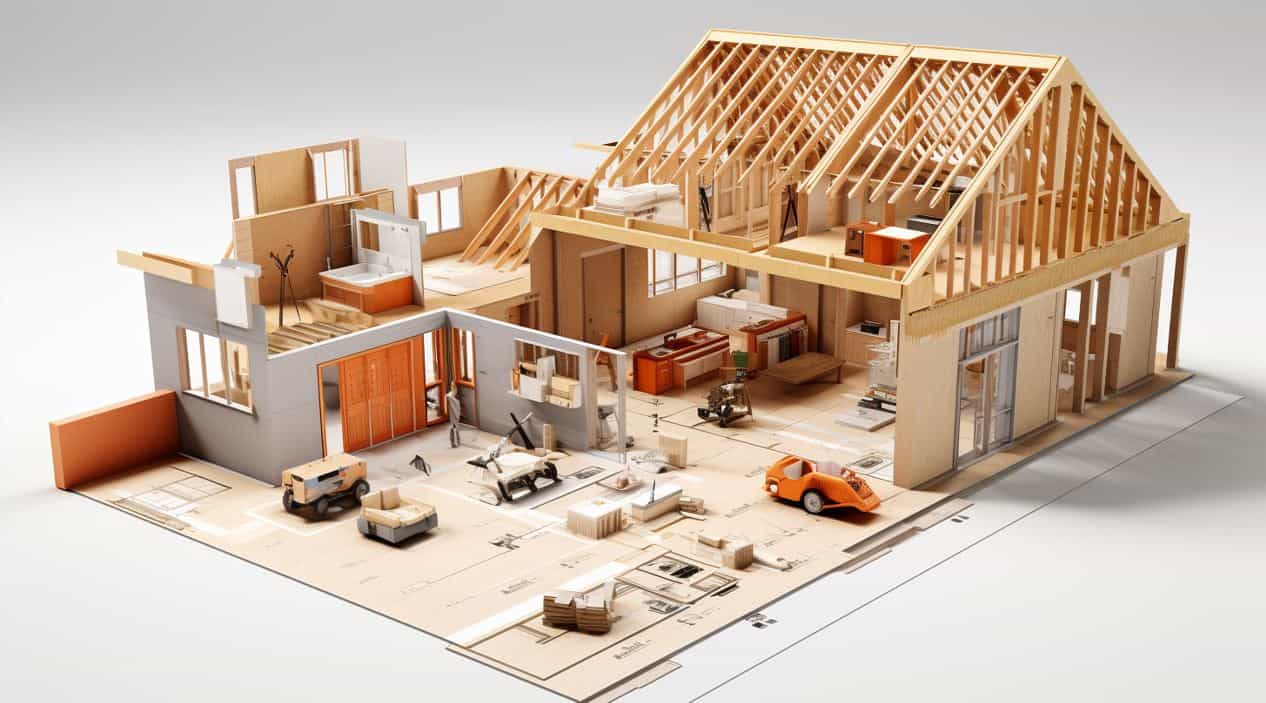 Workshop preparation stage in Wood Framing