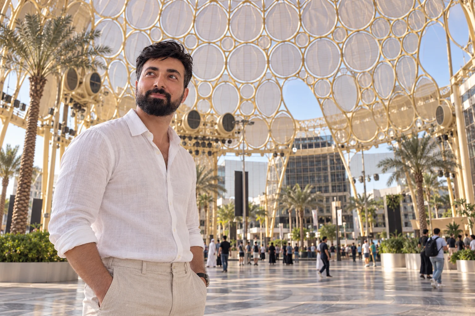 Saeed Azarshab (سعید آذرشب) — Dubai Expo — Pavilion systems and assembly
