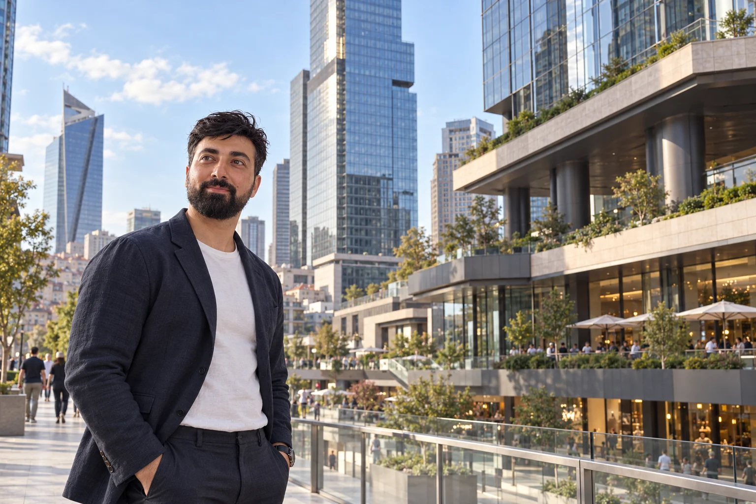 Saeed Azarshab (سعید آذرشب) — Modern & Asian Istanbul — Tower and podium interfaces