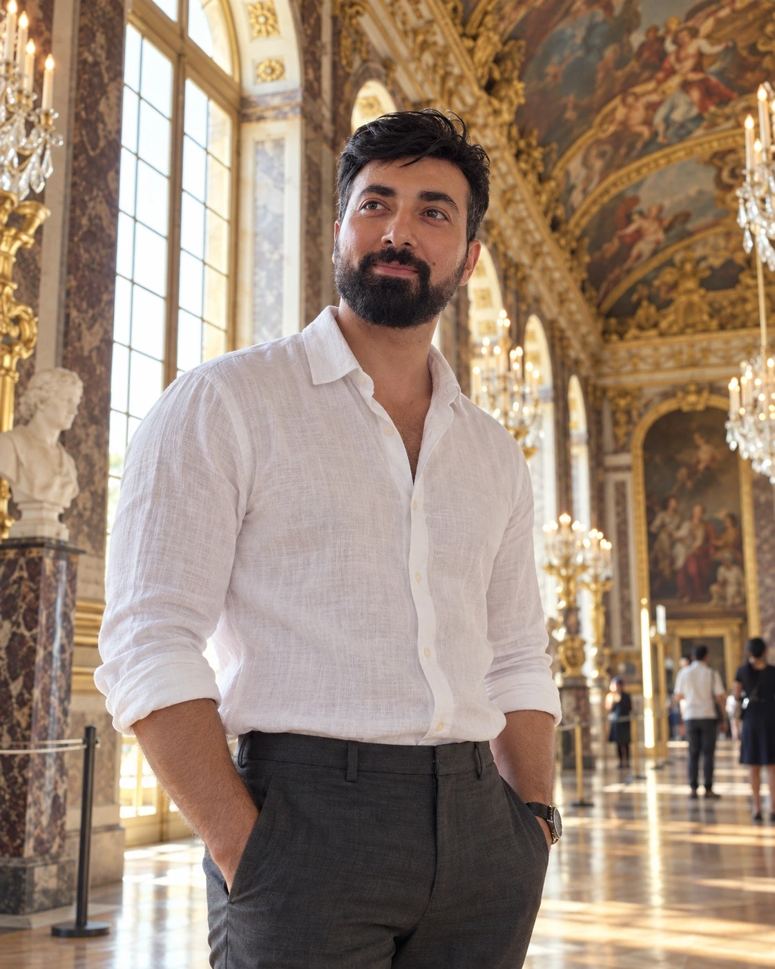 Saeed Azarshab (سعید آذرشب) — Paris — Versailles interior