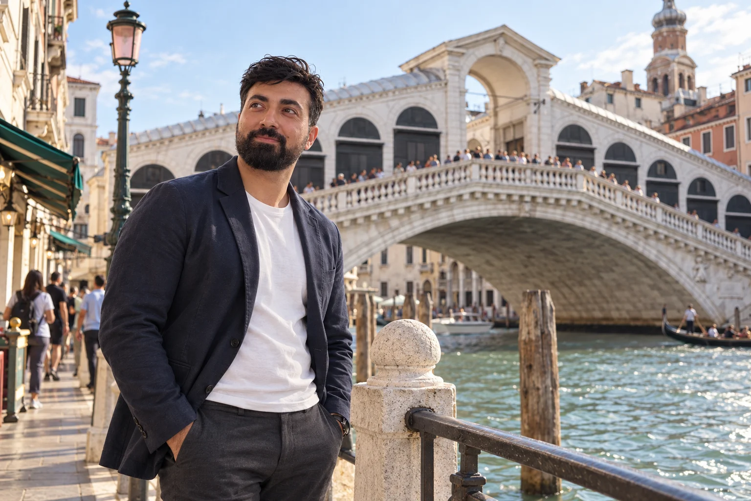 Saeed Azarshab (سعید آذرشب) — Venice — Bridge conservation