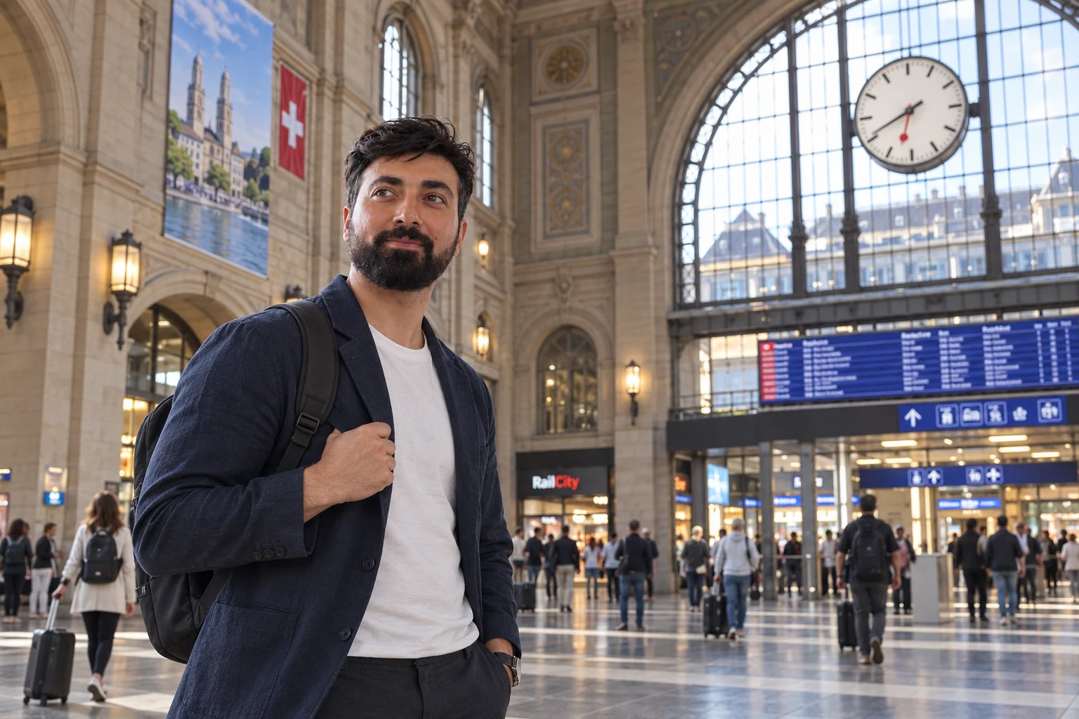 Saeed Azarshab (سعید آذرشب) — Zurich — Rail and urban continuity