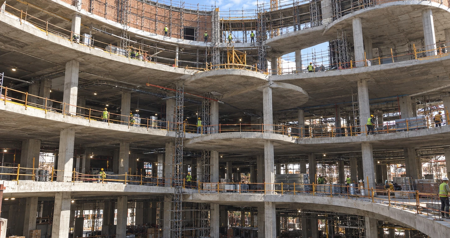 Niayesh Overview atrium shell view
