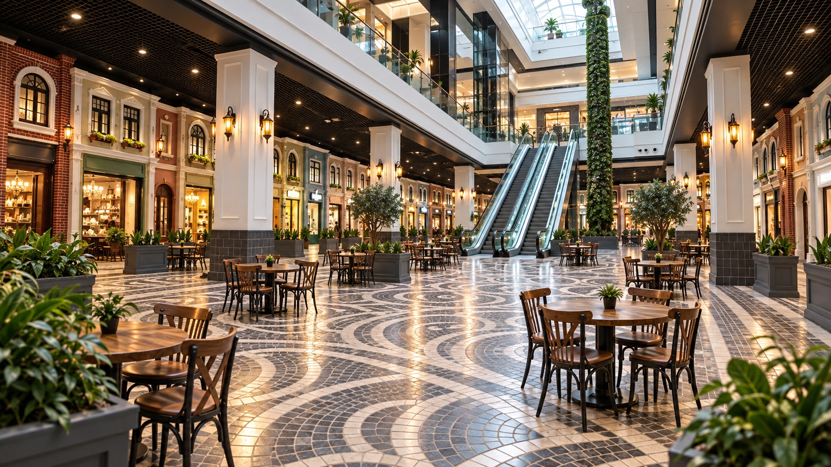 Niayesh Food Hall food hall completed interior