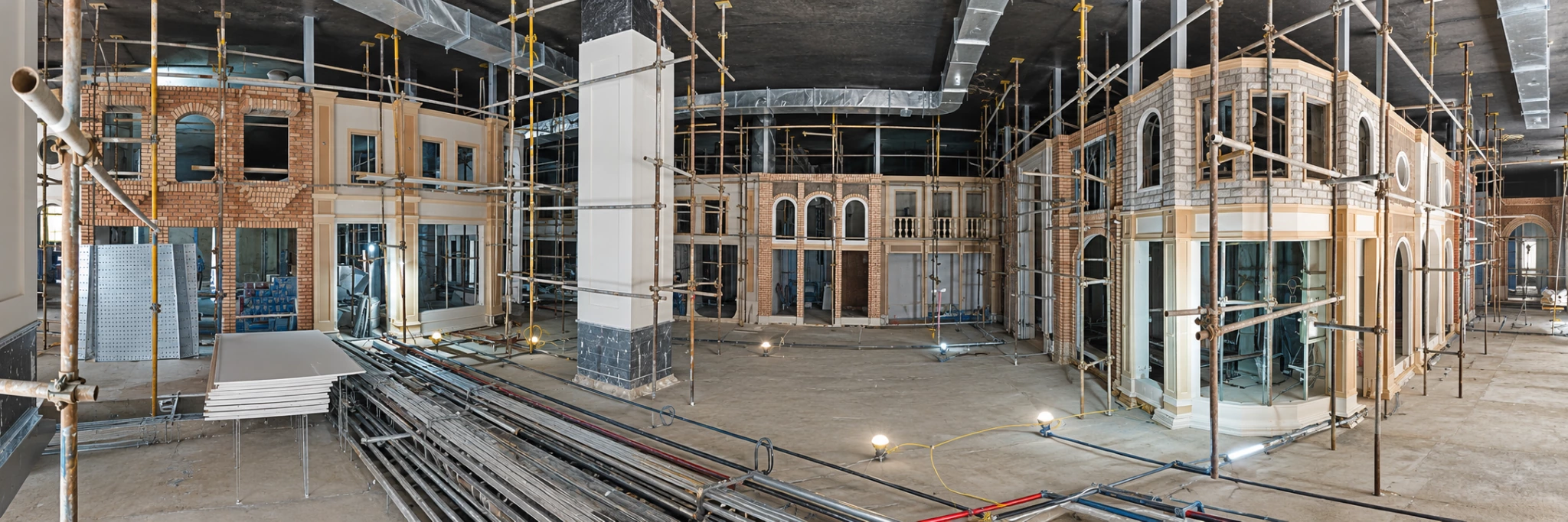 Niayesh Food Hall shopfront structure view