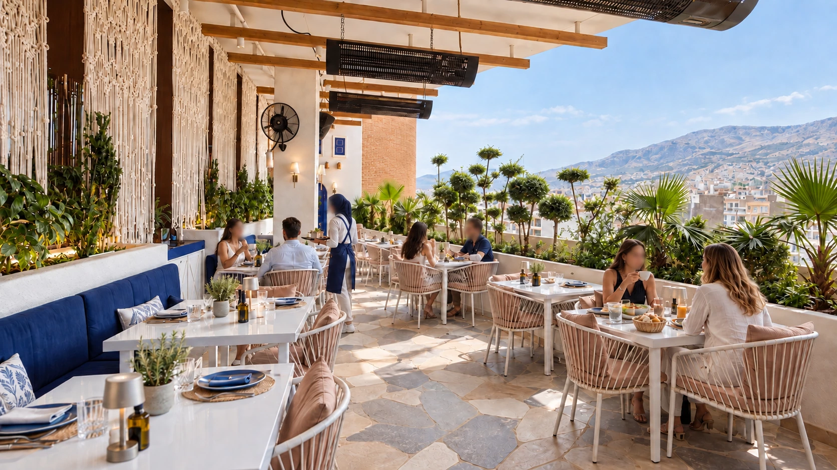 Niayesh Restaurant restaurant terrace view
