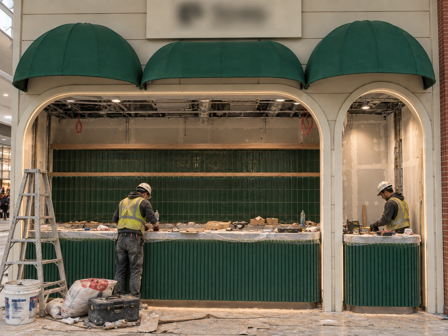 Niayesh Cafe cafe fit out installation