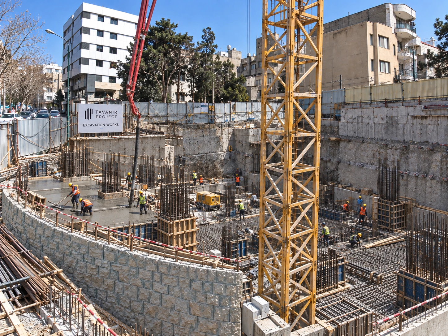 Tavanir foundation works view