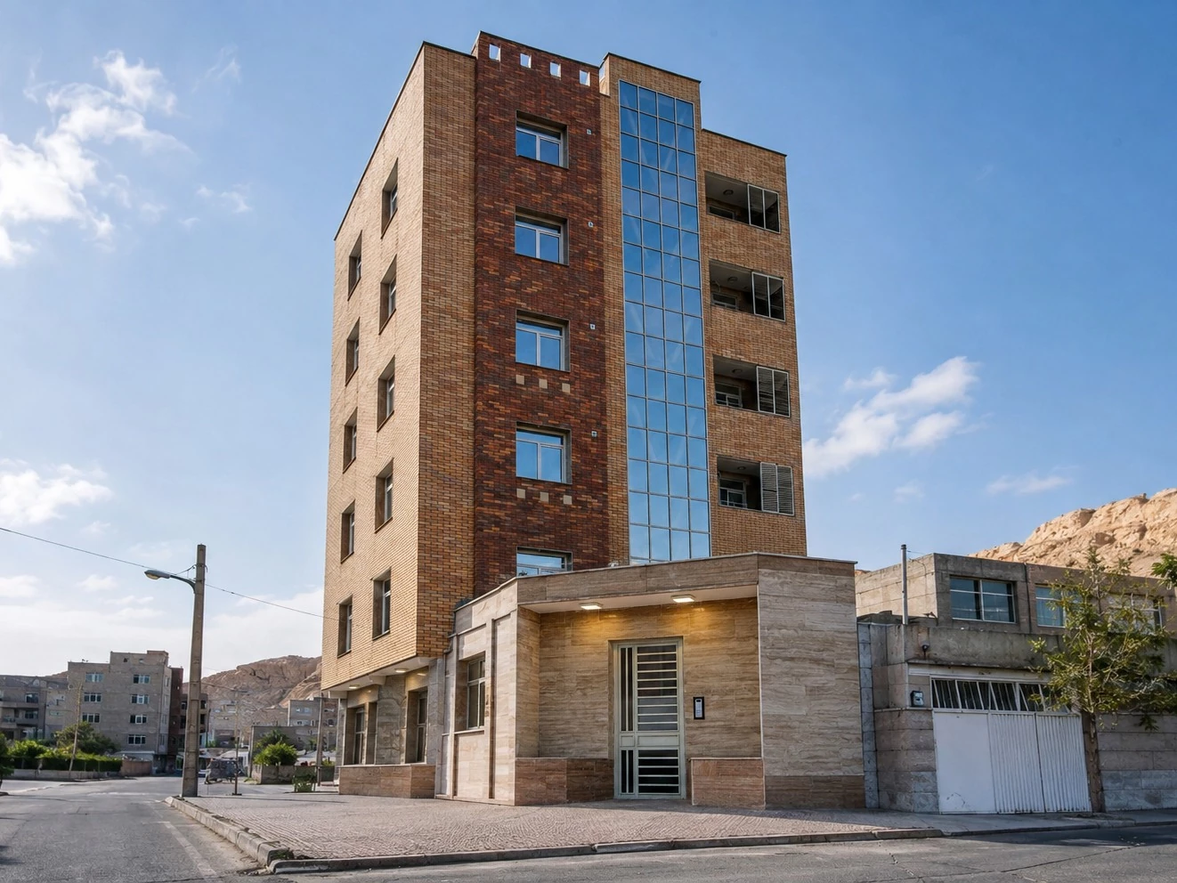 Qom residential exterior view