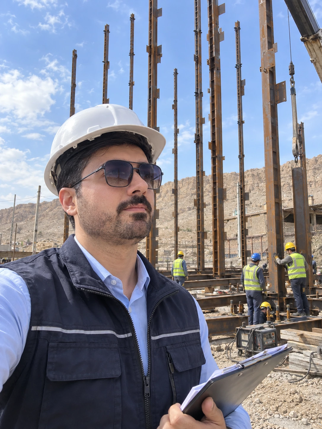 Qom site coordination portrait
