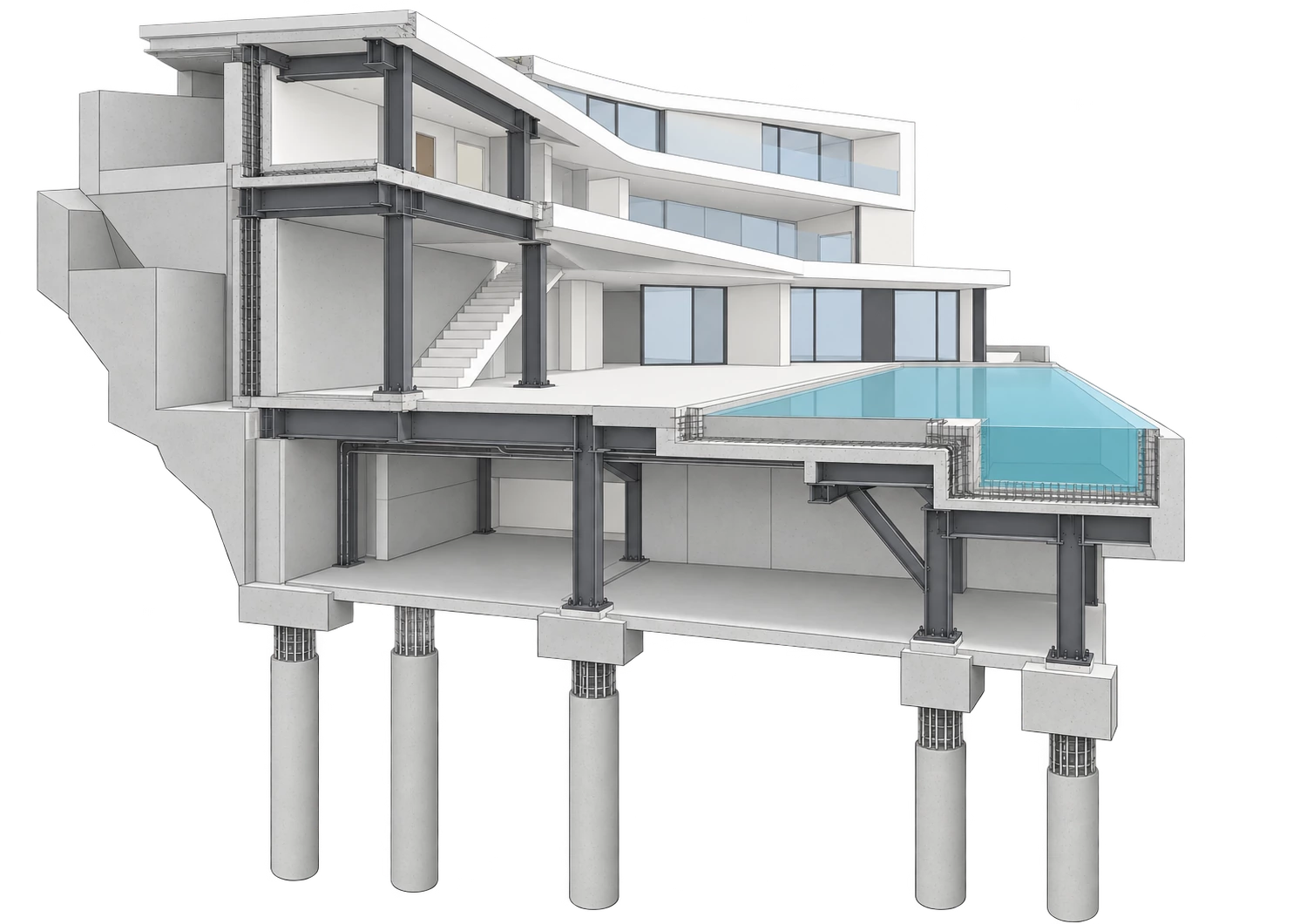 US Oriole conceptual structural section