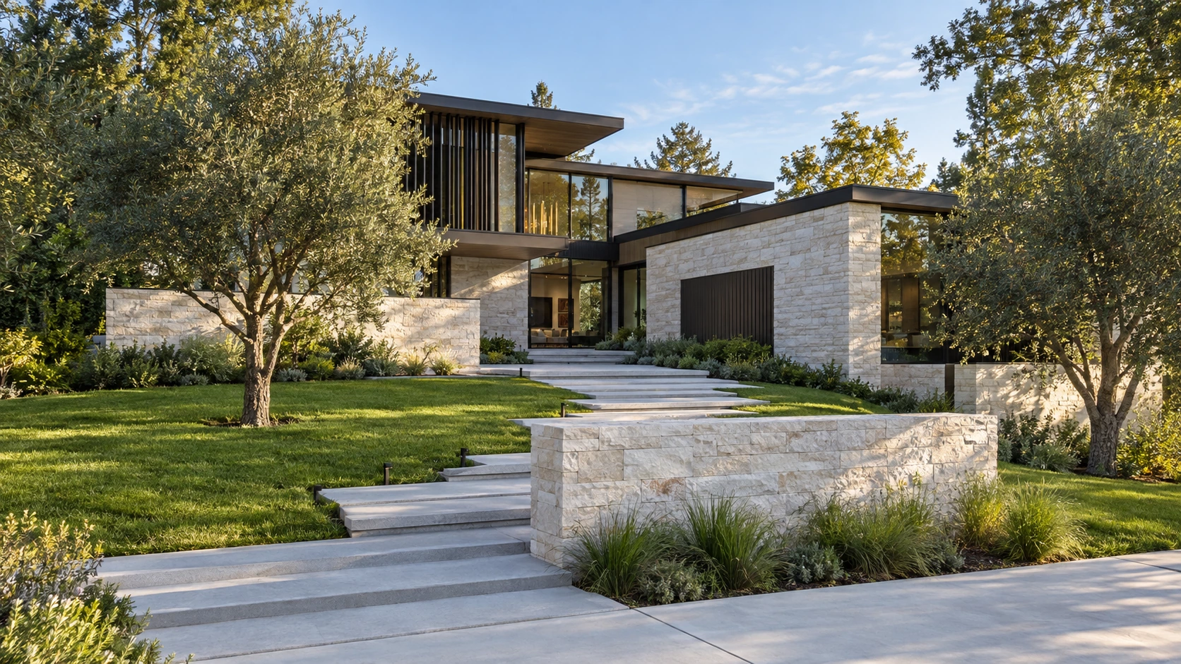 US Ridge View conceptual completed residence