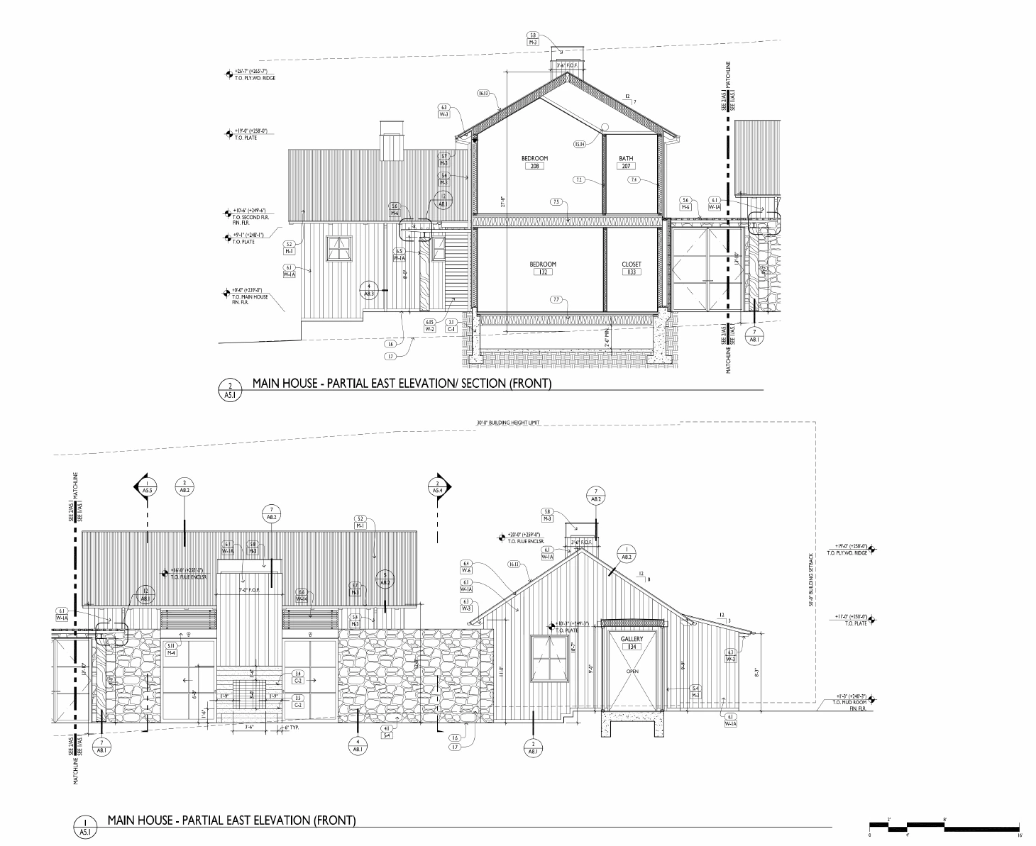 US Canada Road source architectural section