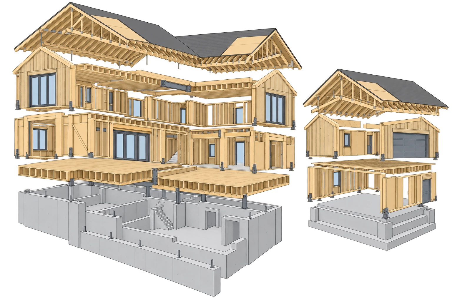 US Canada Road conceptual bim view