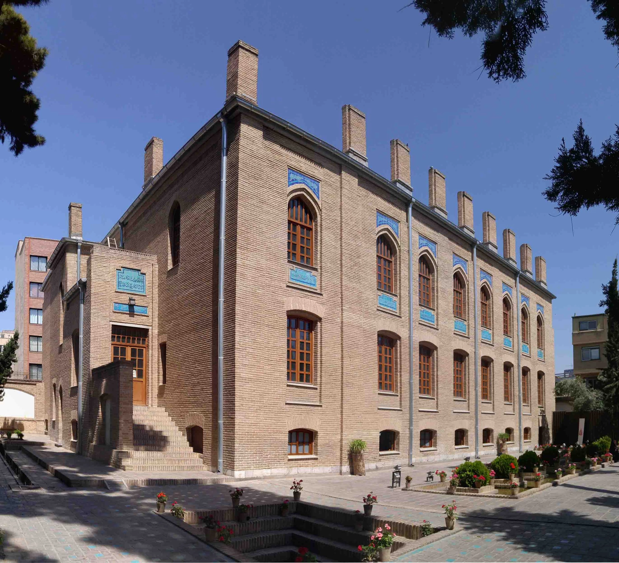 Parvin Etesami Hall completed heritage restoration exterior