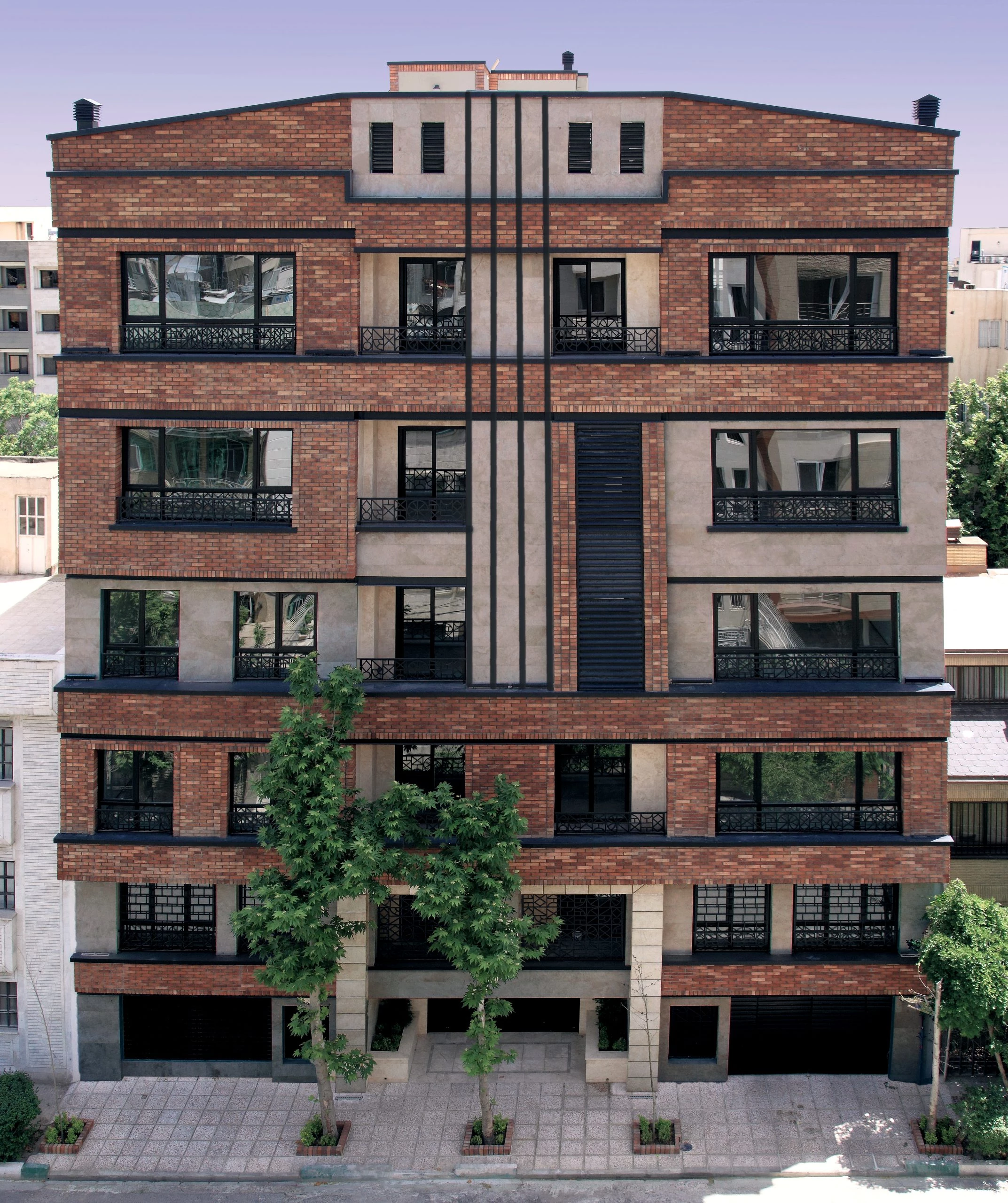 Seoul Residential Building architectural detail